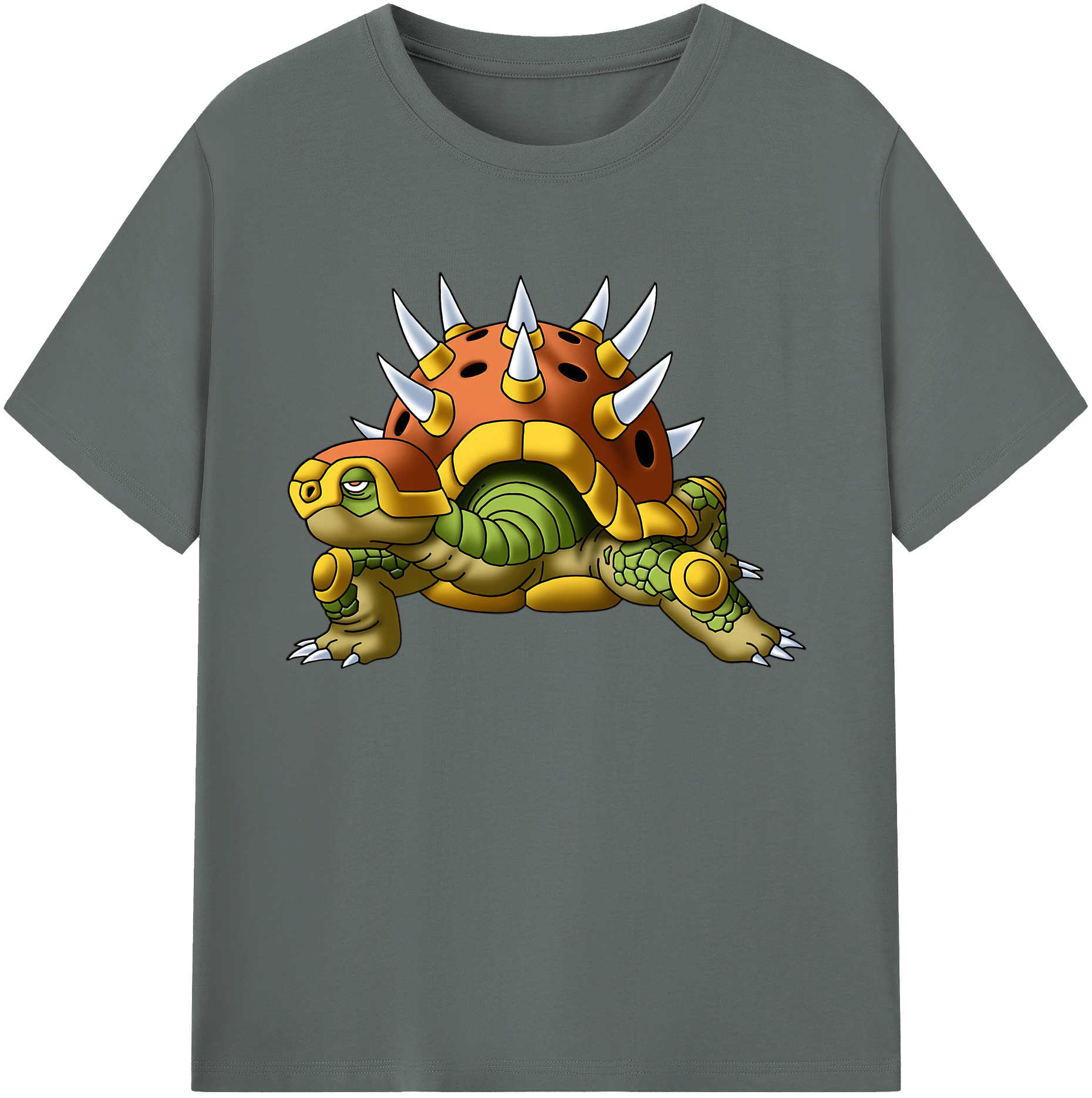 （画像用） ドラゴンクエスト Doragon Kuesuto Dragon Quest 綿100％ メンズ半袖Tシャツ｜肌触りやわらか＆通気性